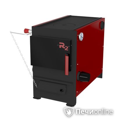 Твердотопливный котел Термокрафт R2 12 кВт конфорка термометр круглый выход в Севастополе